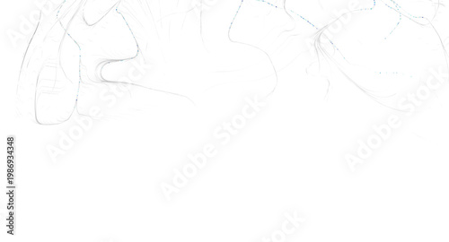 Minimalist art with swirlin...