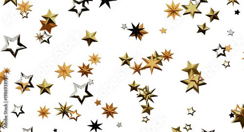 Festive image of scattered ...