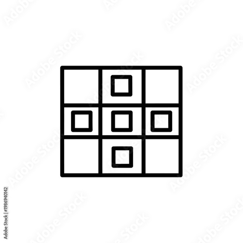 qr code on white background