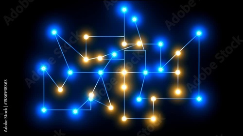 Learning Algorithm Visualization Shows Decision Tree Growth and Changes in Structure Over Time in a Dynamic Format With Bright Connections