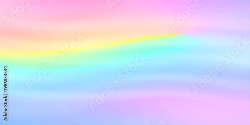 A soft, dreamlike wash of pastel colors, like a serene rainbow, evoking a sense of calm and visual delight.