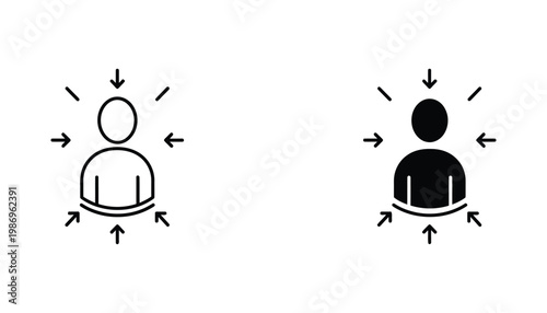 User Focus Target Engagement Marketing Business Concept