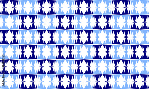 two tone blue diamond repeat checkerboard block pattern, replete image design for fabric printing
