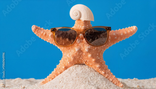 starfish on the beach