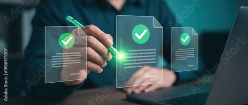 Document management action office environment digital content professional workspace focused viewpoint efficiency in workflow and approval process