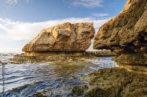 Breathtaking Coastal Landscapes of Malta: Cliffs, Rocks, and Sea