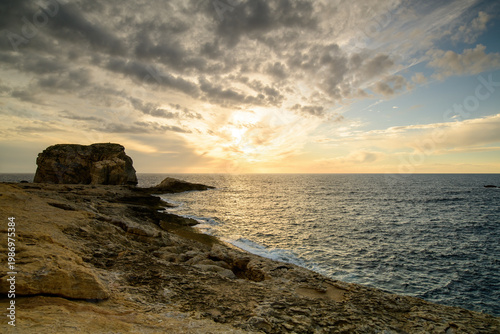 Breathtaking Coastal Landscapes of Malta: Cliffs, Rocks, and Sea
