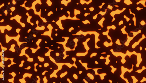 Molten Lava Organic Pattern – High Contrast Abstract Heat Texture