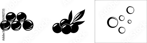 A stunning macro shot captures five large, translucent, bright orange salmon roe spheres against a pristine white backdrop, showcasing their vivid color and smooth texture in exquisite detail