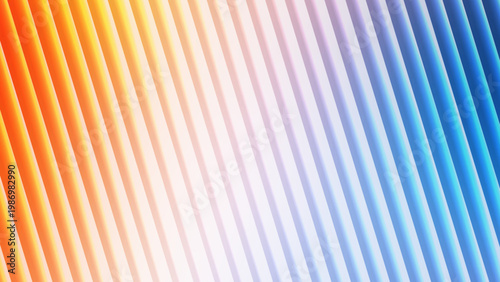 Abstract gradient blending from warm to cool tones illustration
