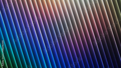 Starry night sky with vibrant light trails and colorful streaks illustration