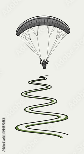 Paragliding Adventure Sky High Freedom Pursuit Scenic Route Discovery