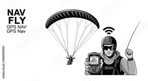 Paragliding Navigator Technology Adventure Flying