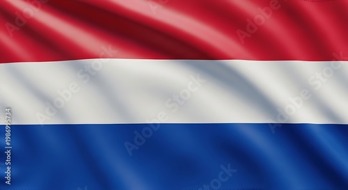 Waving flag of the netherlands a vibrant display of national pride and identity