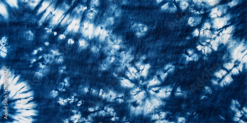 An abstract blue background features ethereal bubbles and a bright cloudscape texture, blending cosmic stars and heavenly light into a dark night sky design for a nature-inspired galaxy backdrop