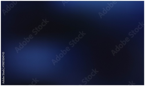 Foto Dark blue gradient background, abstract blur, navy blue texture, modern design e
