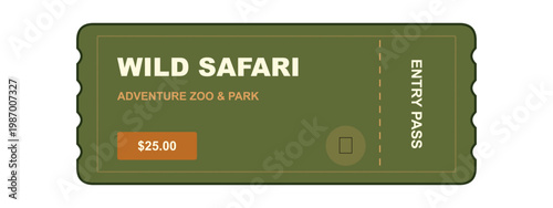 Wild safari game cartridge label a retro gaming artifact