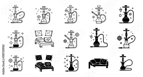 A muscular man is drinking water from a bottle in a modern gym after an intense workout session with fitness equipment around him