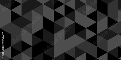 Minimal vector abstract low polygon banner triangle gradient web template design. creative poly mosaic space tile geometric pattern.