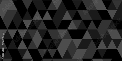 Minimal vector abstract low polygon banner triangle gradient web template design. creative poly mosaic space tile geometric pattern.