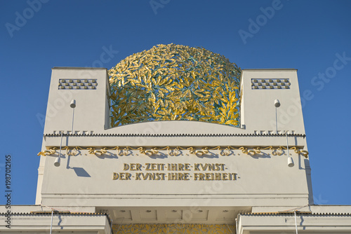 Fotografie Secession, Kunstmuseum, Friedrichstraße, Wien, Österreich