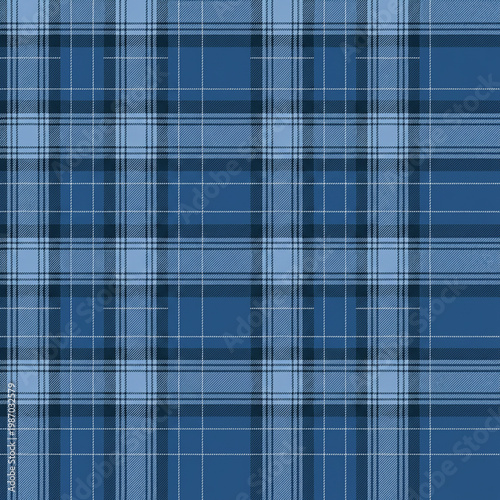 abstract blue and white square geometric plaid pattern seamless grid texture background wallpaper illustration design