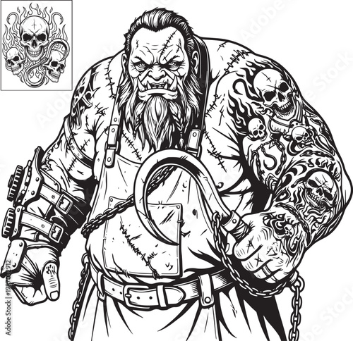 Monochrome Mastery: Pudge's Fresh Meat Flash"