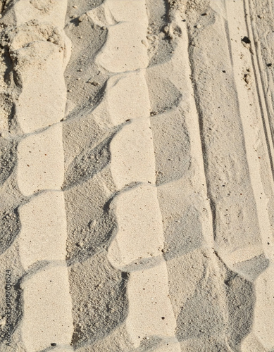 Construction sand texture background, granular sand surface pattern