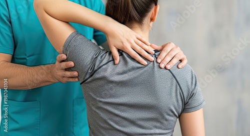Chiropractic adjustment for back pain relief treating spinal issues and improving posture