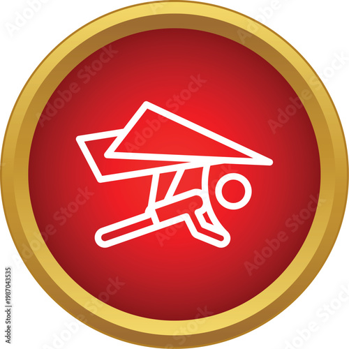 Person hang gliding, symbolizing freedom and adventure in outdoor recreation