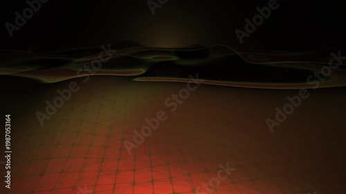 Abstract Red and Black Background with Subtle Texture and Light Play.