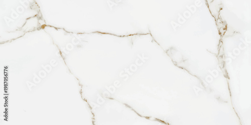 White marble texture with golden veins isolated on transparent background