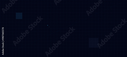 Minimalist Glowing Dots on Dark Background