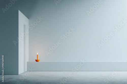 street chef presents unique dishes through holographic food display captivating crowd