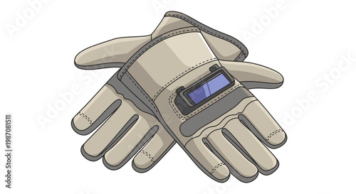 Gemini berkata

A new pair of isolated black leather gloves and blue fashion footwear accessories including shoes and boots for a child or baby