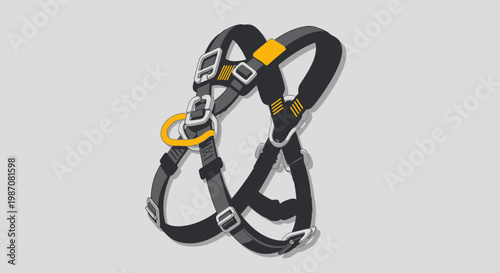 Isolated red and black sports shoes and a pair of flip flops rest on white as leisure equipment for skating and diving activity