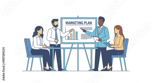 Business people in a meeting discussion 2.