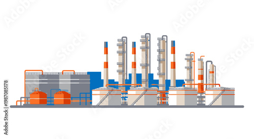 Industrial Factory Plant Machinery 1.