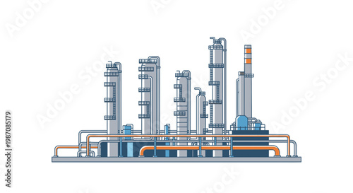 Industrial factory plant machinery equipment 2.