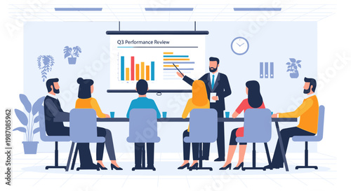 Business people in a meeting room 4.