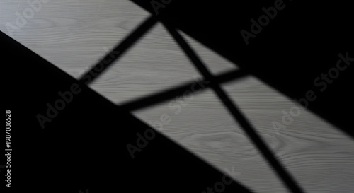 time lapse of a sailing ship, black and white wall with light, black and white paper clips, interior of a hotel room with window, Abstract Window Shadow Lines on Wall – Minimal Light and Dark Geometri