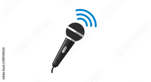 Wireless Microphone for Public Speaking Events.