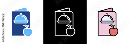 Healthy Menu triple icon