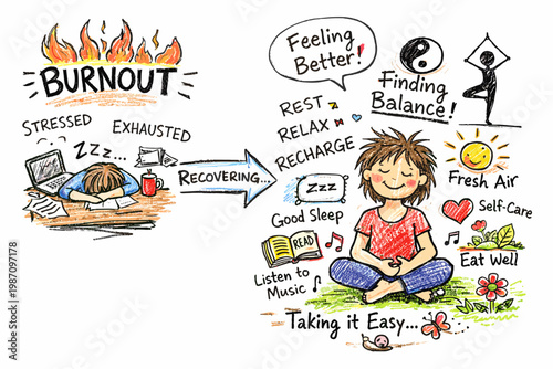 Doodle image simple recovering vector from naive childlike generation uneven lines person messy icon