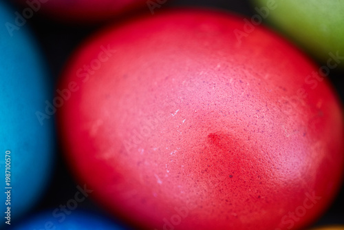 colorful easter eggs