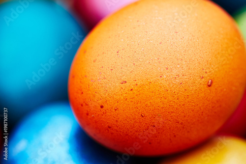 colorful easter eggs