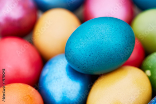 colorful easter eggs