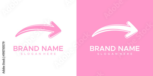 Brand Logo Design Variation Comparison Template