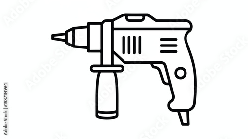 Drill tool for drilling holes in various materials