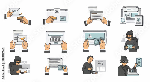 Cybersecurity and data protection concepts illustrated.